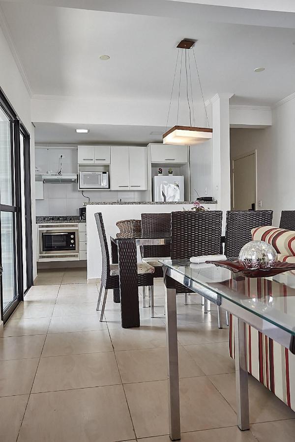 Flat Pérola do Atlântico - 3 dormitórios com varanda gourmet - Praia das Pitangueiras Guarujá Extérieur photo