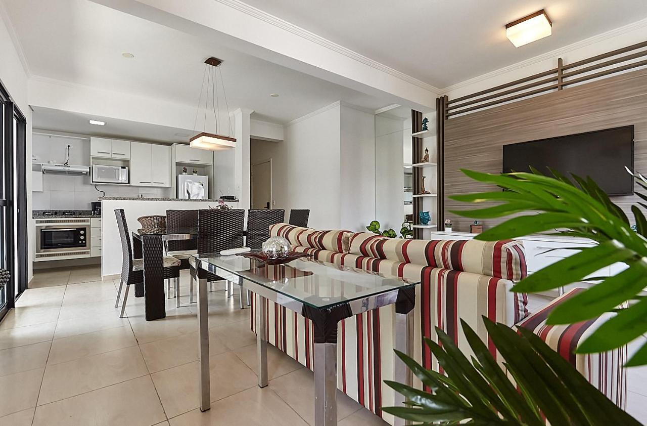 Flat Pérola do Atlântico - 3 dormitórios com varanda gourmet - Praia das Pitangueiras Guarujá Extérieur photo